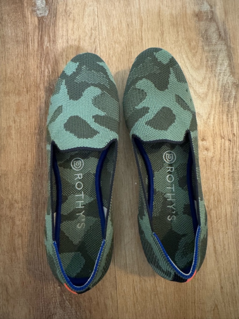 Rothy's Camouflage loafers
